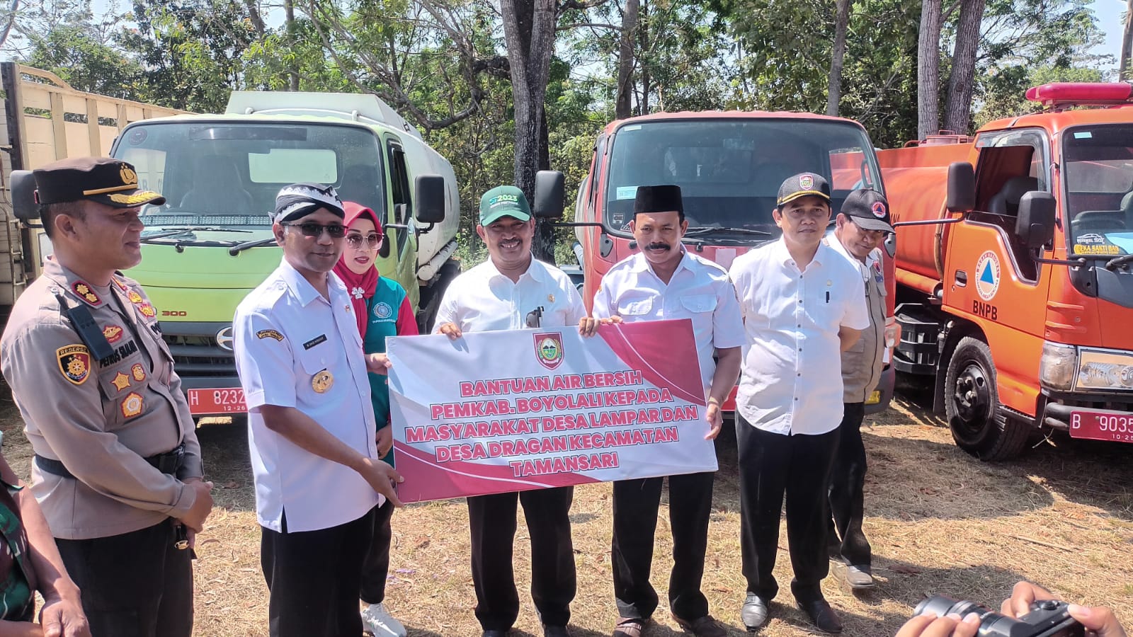 Dampak Kemarau Panjang Bpbd Boyolali Droping Air Bersih Tangki