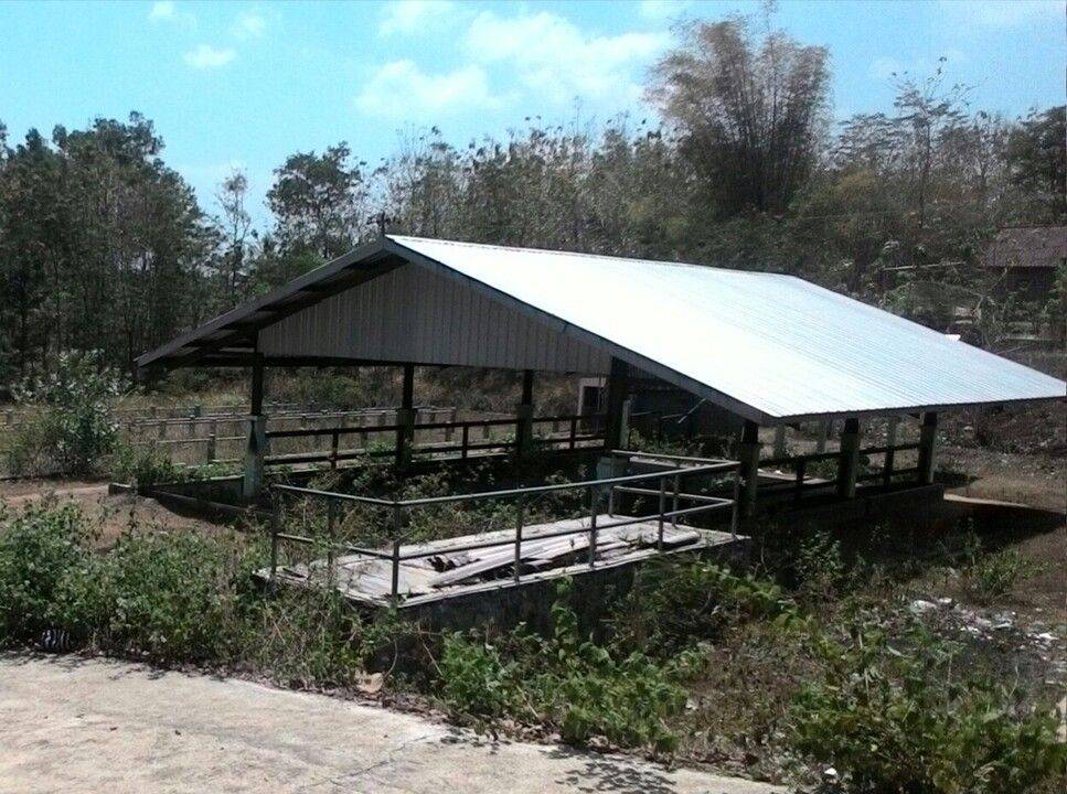 Pasar hewan mangkrak