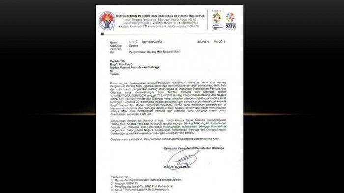 surat-kemenpora-yang-ditujukan-kepada-roy-suryo_20180905_104245
