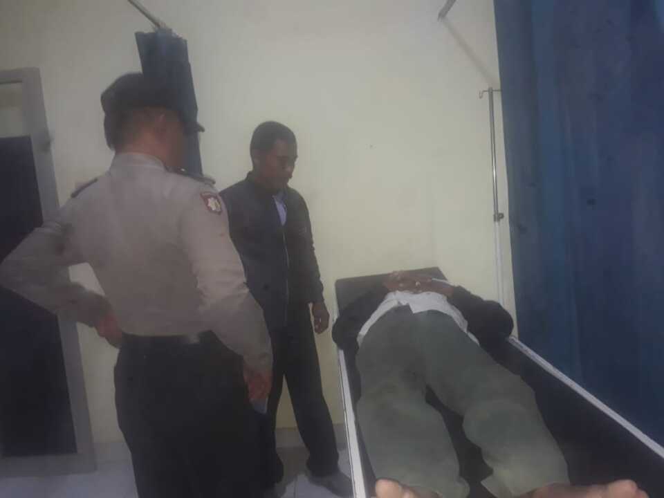 Kecelakaan depan Koramil