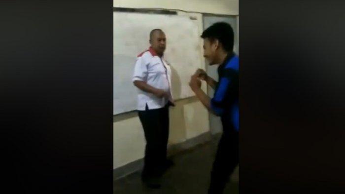 Viral Video Siswa SMK Di Yogyakarta Lawan Guru Di Dalam Kelas, Bergaya Bak Petinju Benturkan ...