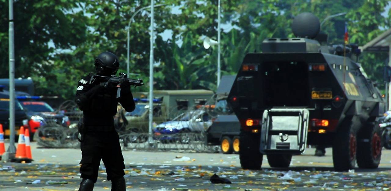 130319simulasi pengamanan pilpres