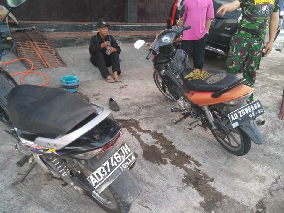 Kecelakaan polsek manyaran