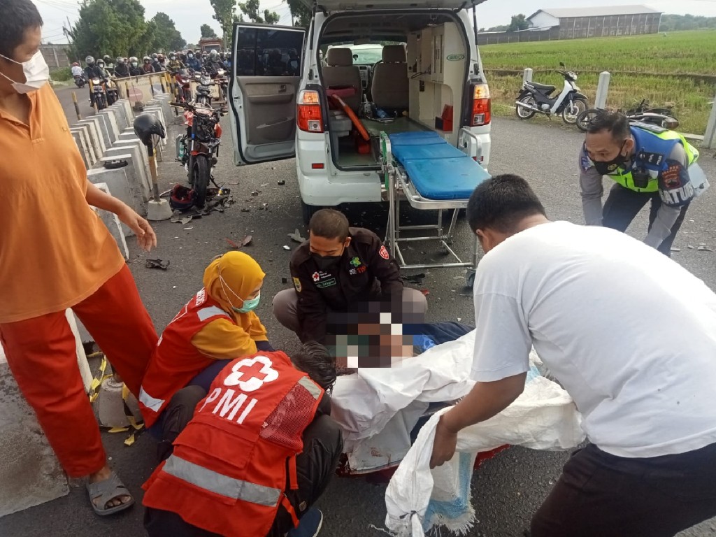 Ngeri, Detik-Detik Kecelakaan Maut Adu Banteng Tewaskan 1 Pemotor Di ...