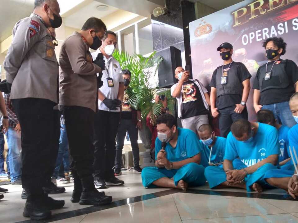 kapolda jateng konferensi pers