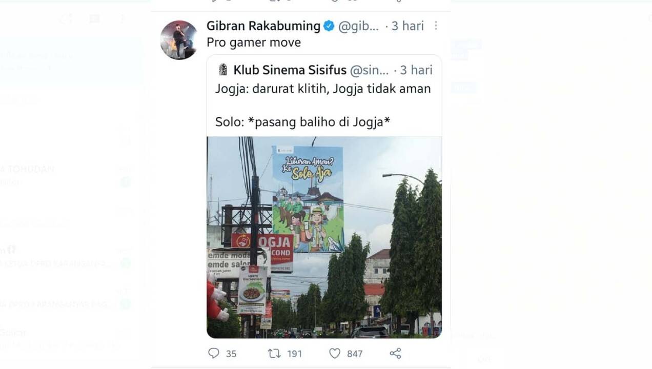 baliho ke solo aja