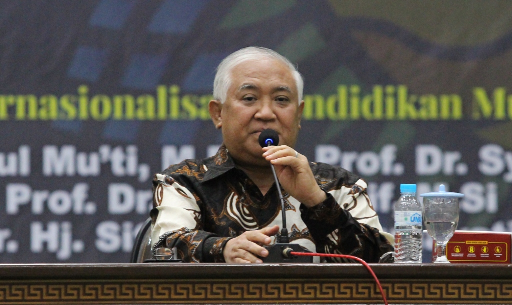 Prof. K.H. Muhammad Sirajuddin Syamsuddin, M.A., Ph.D., - Tokoh Muhammadiyah | Humas UMS