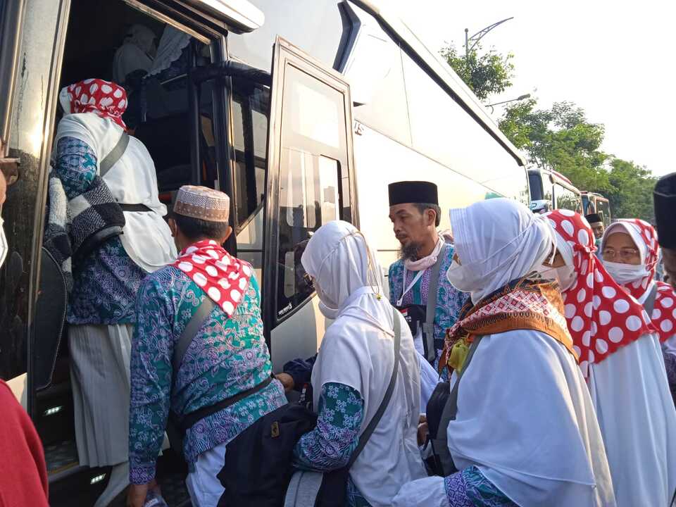 2606 - pemberangkatan jemaah calon haji