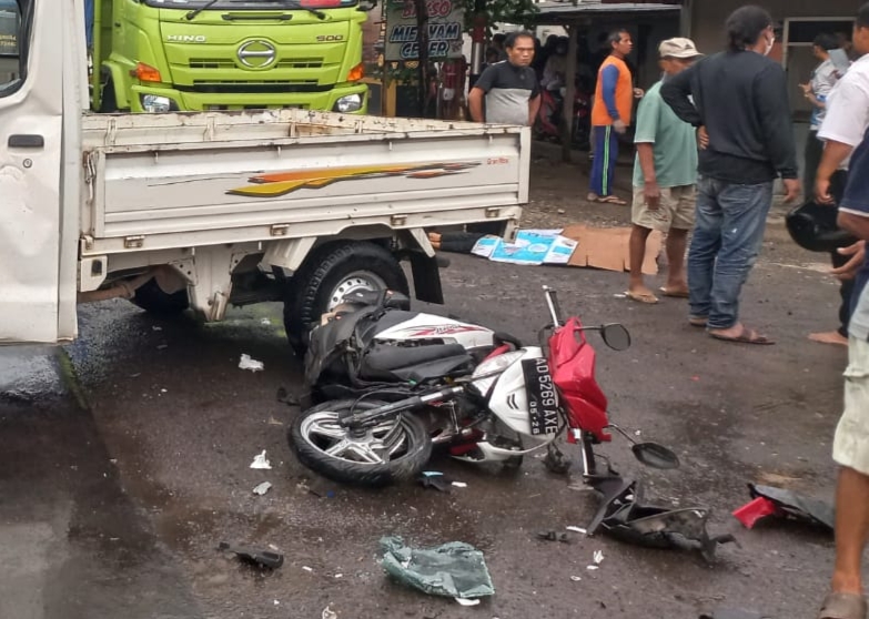 Miris, Begini Penampakan Motor Korban Tewas Kecelakaan Maut Di ...