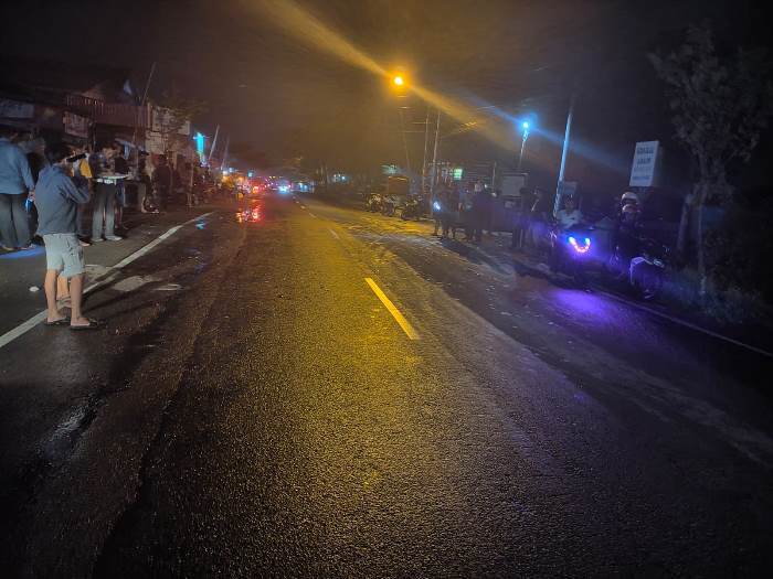 1110 - lokasi kecelakaan