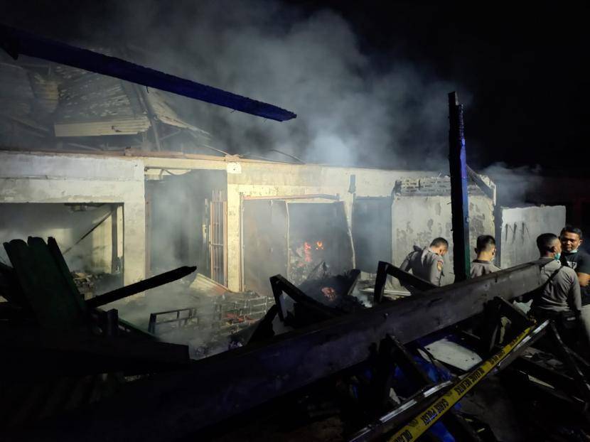 kebakaran pasar ciawi