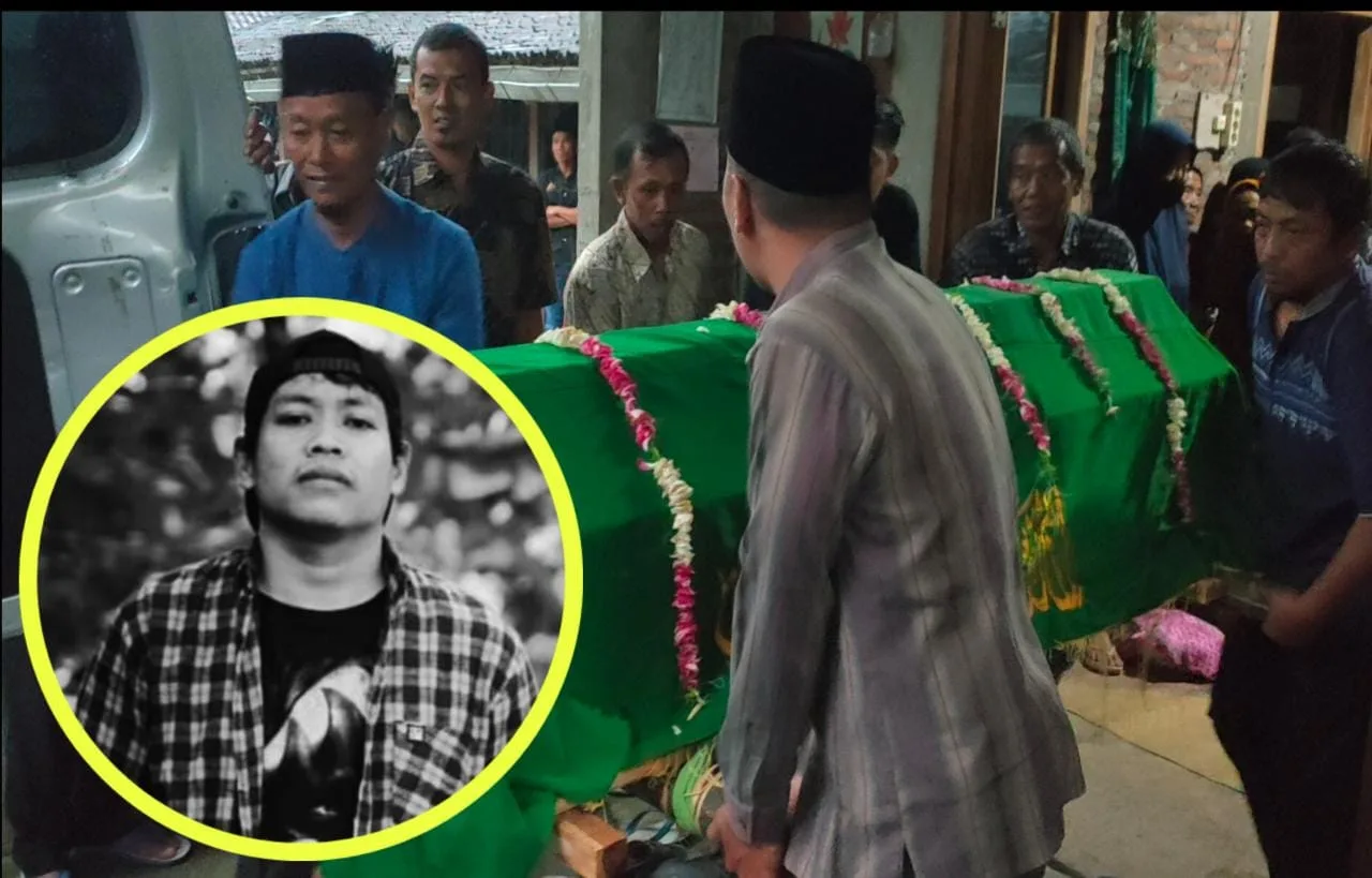 Pemakaman Anang drummer Band Kaktuz | Huriyanto/Joglosemarnews.com