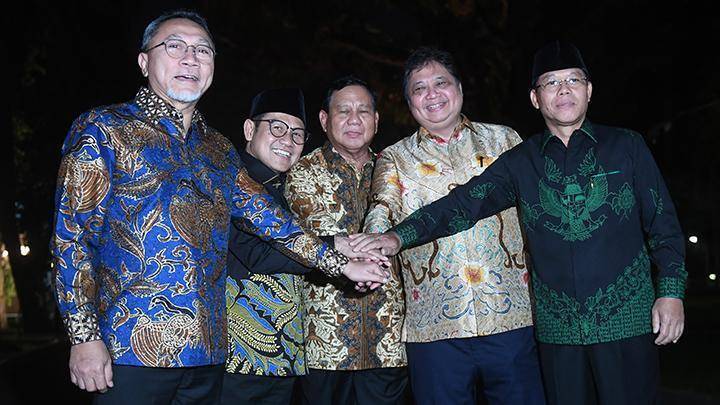 Pertemuan Ketua Umum Parpol Koalisi