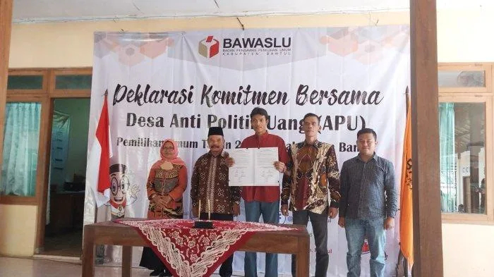 1505 - desa anti politik uang deklarasi desa anti politik uang