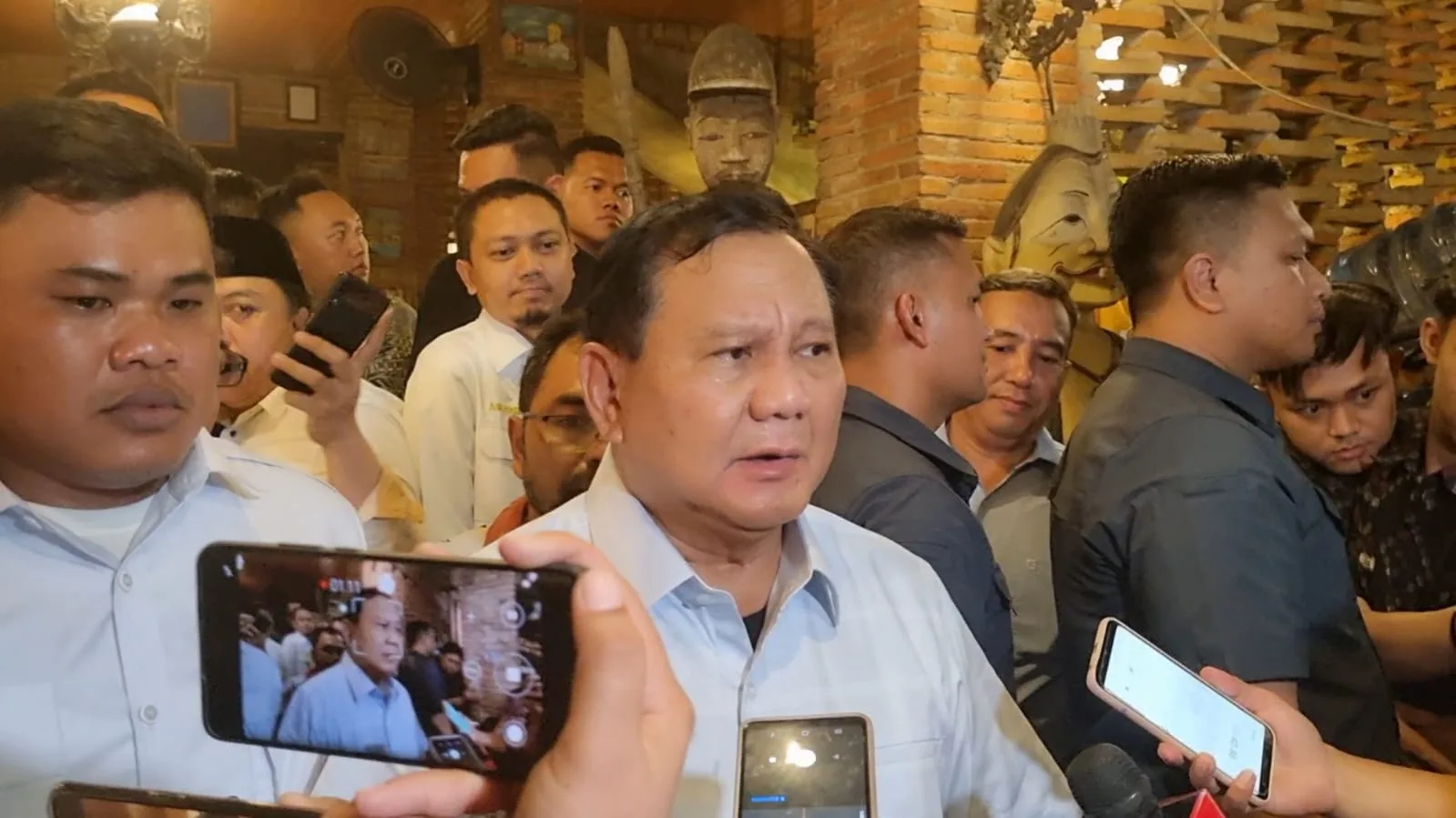 Ditanya Peluang Erick Jadi Cawapresnya, Prabowo Malah Puji Keberhasilan ...