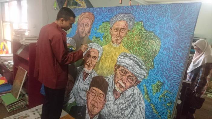 2306 - reza dan lukisannya