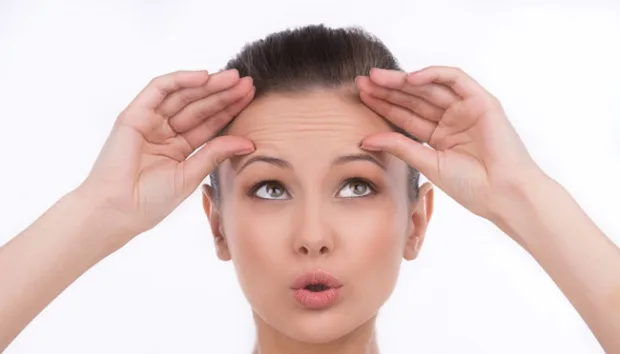 ilustrasi wajah keriput