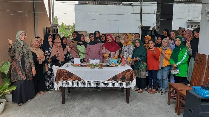 foto bersama peserta lomba masak