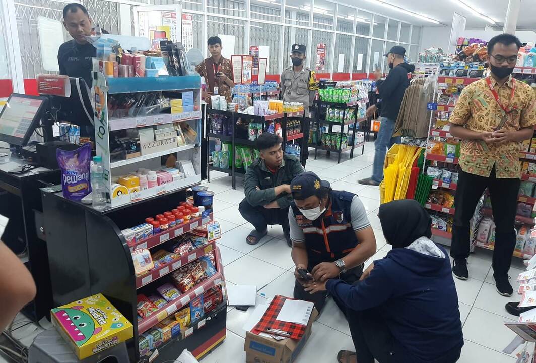 pencurian alfamart sragen