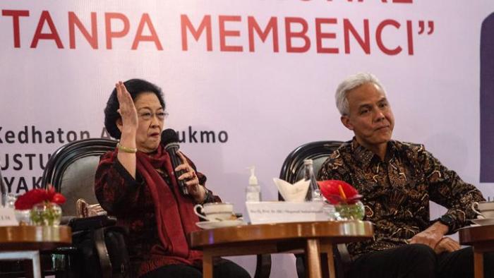 Megawati menyinggung kasus pembelotan Budiman Sudjatmiko