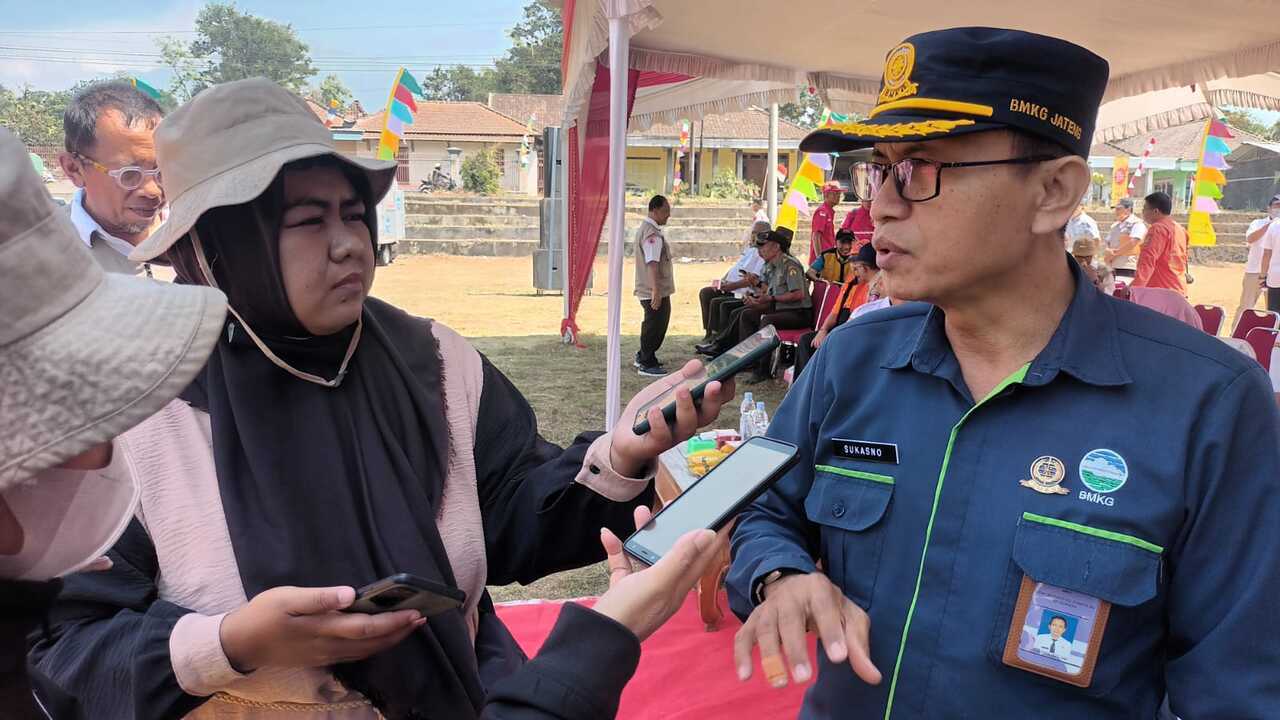 Kepala Badan Meteorologi, Klimatologi dan Geofisika (BMKG) Jateng, Sukasno