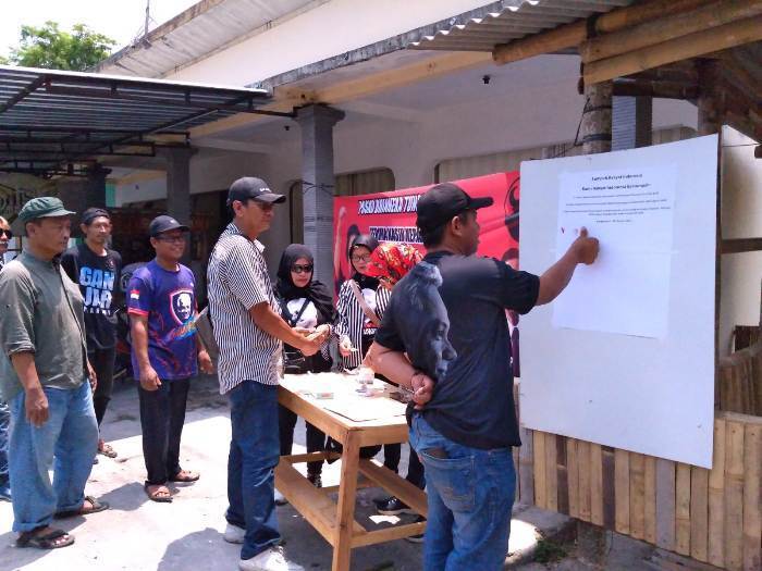 3010 - cap jempol aksi cap jempol darah