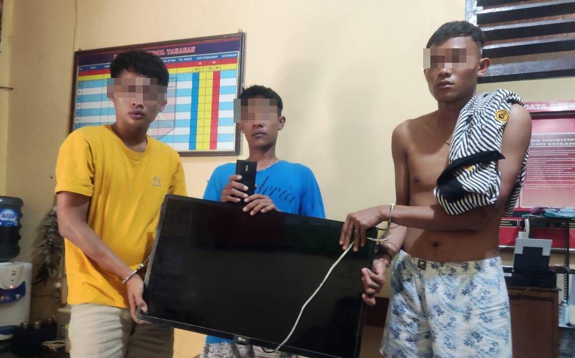 Komplotan Residivis Pembobol Rumah Warga Desa Singopadu Sidoharjo Sragen