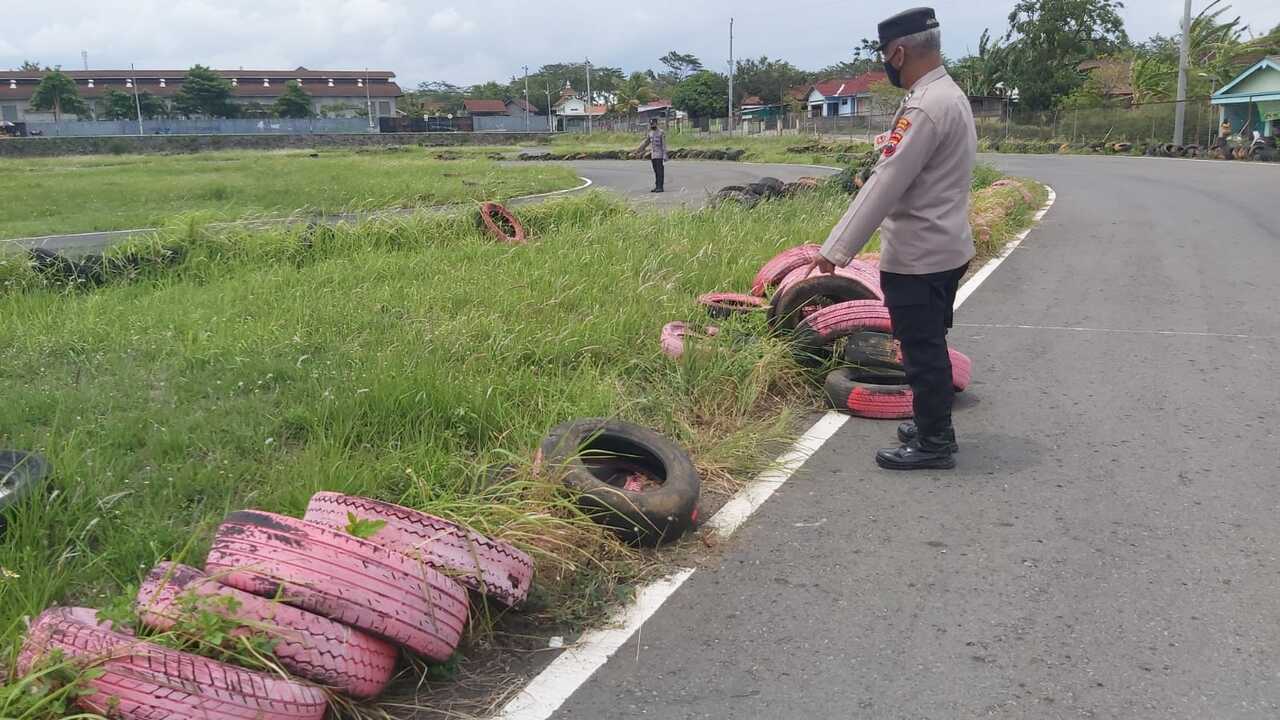 lokasi kecelakaan pembalap