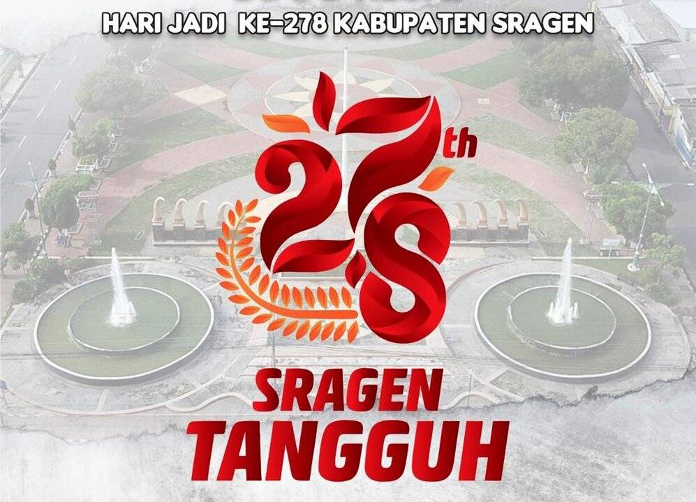logo hari jadi sragen ke 278