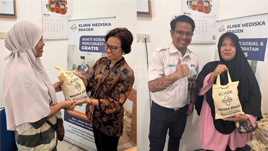 PT KAI Daop 6 Yogyakarta Kembali Memberikan Pelayanan Kesehatan pada Warga Sragen