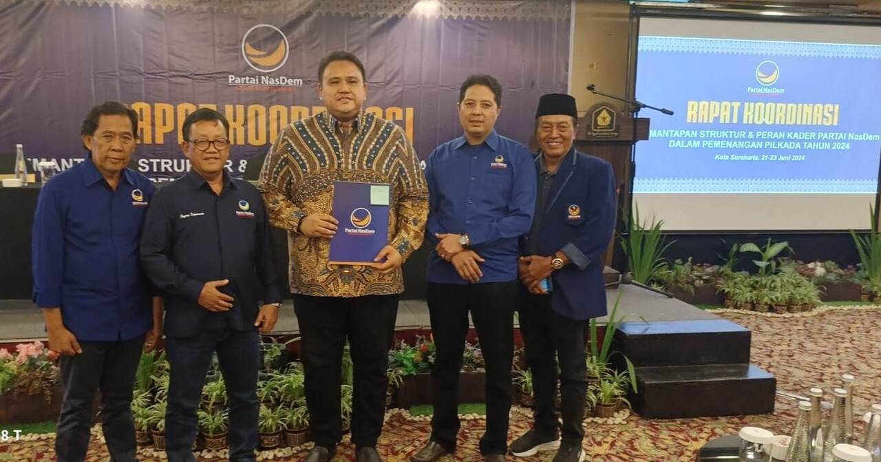 Partai Nasdem Berikan Rekom Pada Untung Wibowo Sukawati