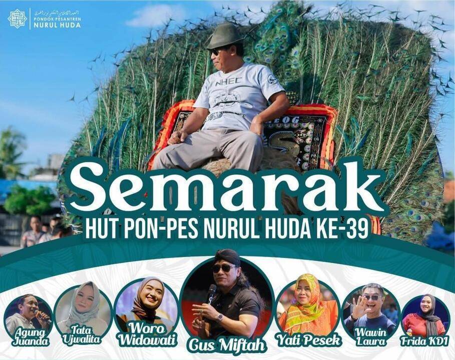 HUT Ponpes Nurul Huda ke-39