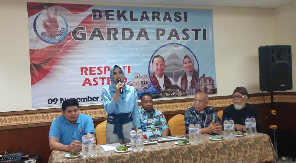 Garda Pasti Deklarasi Dukungan Untuk Respati-Astrid dalam Pilwakot Solo 2024