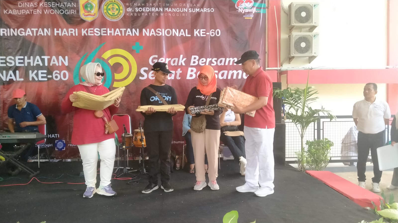 Kemeriahan Hari Kesehatan Nasional 2024 di Wonogiri