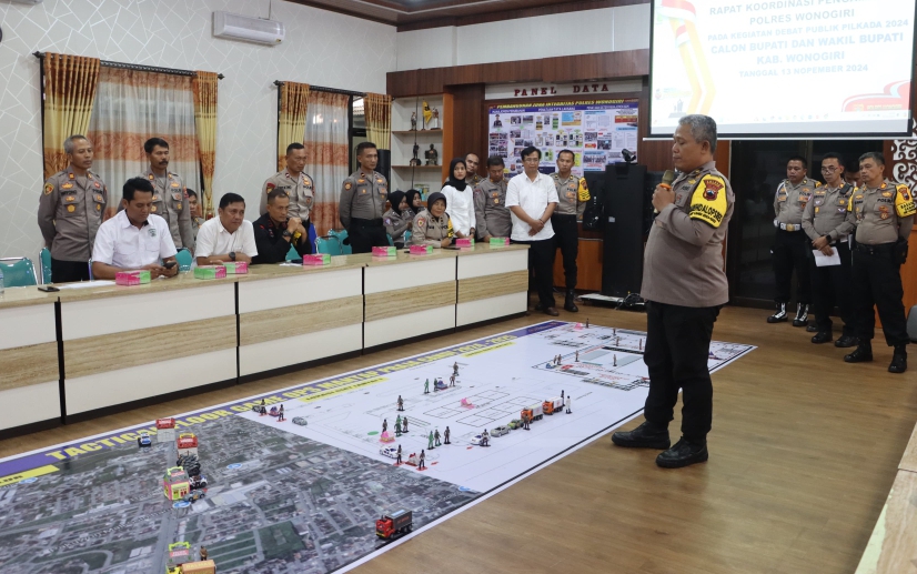 Polda Jateng Sampai Turun Tangan Jelang Debat Pilkada Wonogiri 2024