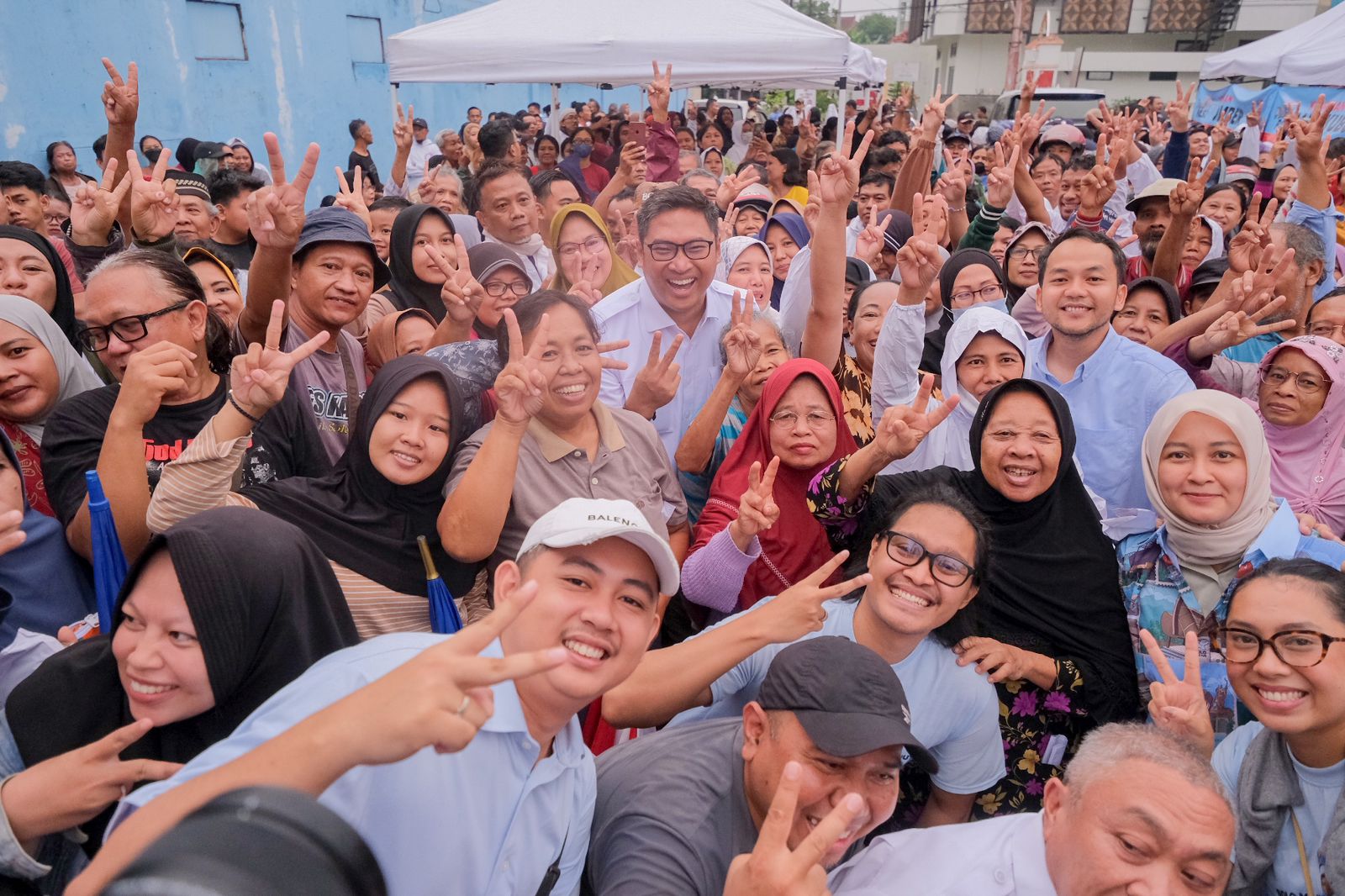 Hadiri Tebus Murah, Sudaryono Gerindra Tanya Warga Soal Kinerja Jokowi-Gibran Bagus Tidak, ‘Respati Siap Lanjutkan!’