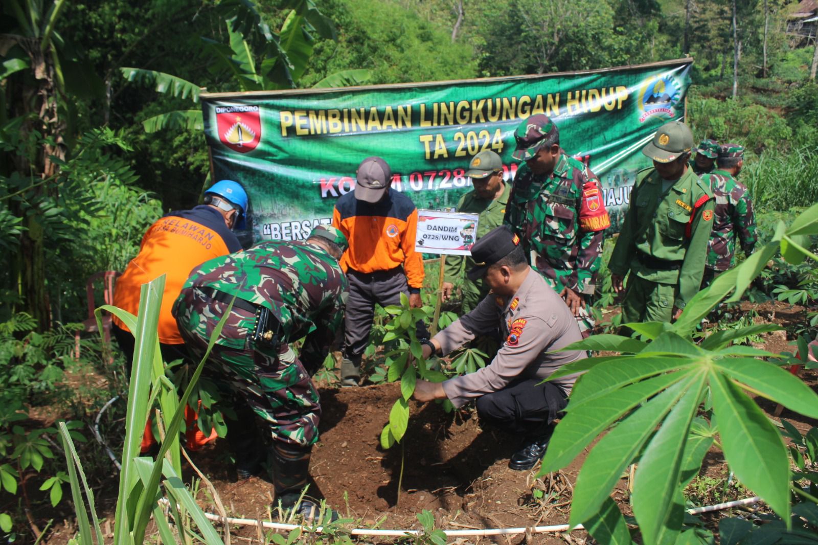 Awal Penghujan Saatnya Tanam Pohon, Contohlah Aksi dari Bendungan Kulurejo Nguntoronadi Wonogiri ini