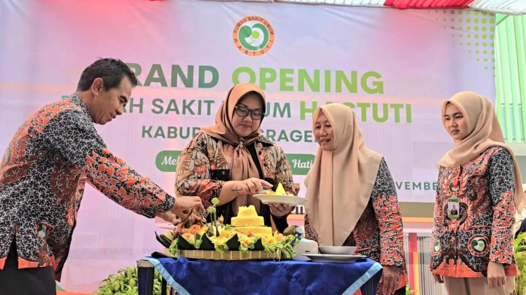 RSU Hastuti Sragen Resmi Dibuka oleh Bupati Yuni, Menjadi RS Ke-13 di Kabupaten Sragen