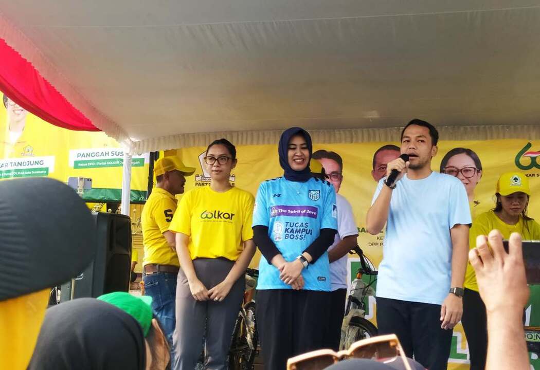 Temui Ribuan Kader Golkar Solo, Respati