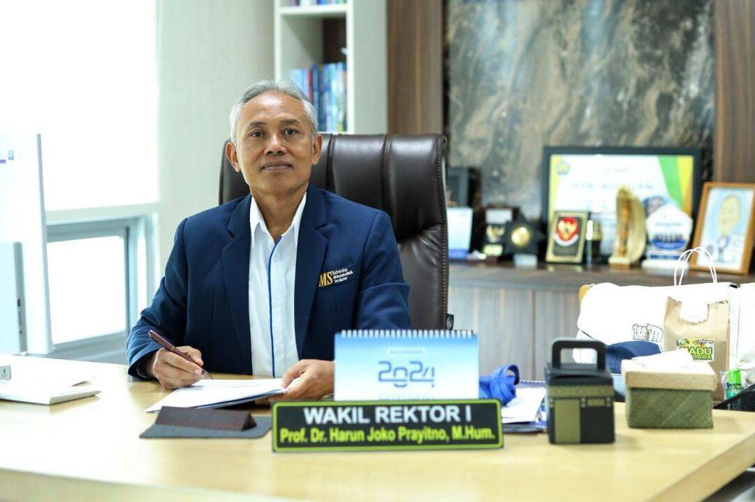 Wakil Rektor (WR) I UMS, Prof. Dr. Harun Joko Prayitno, M.Hum