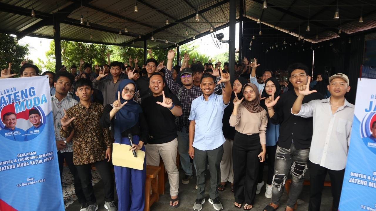 anak muda dukung lutfi