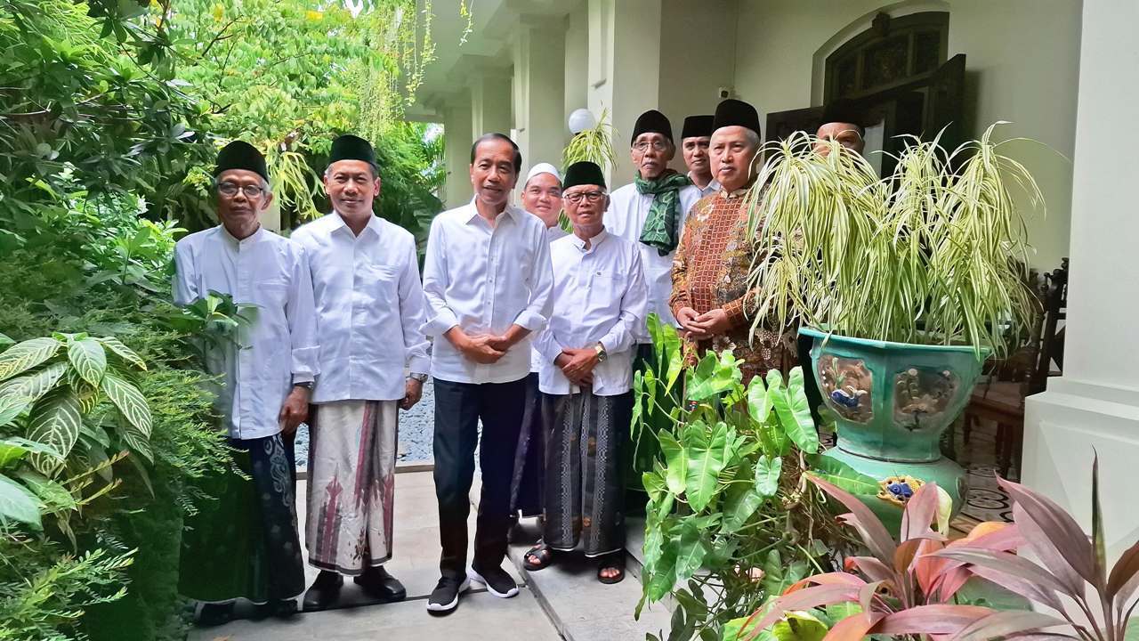 jokowi - pengurus pbnu jateng