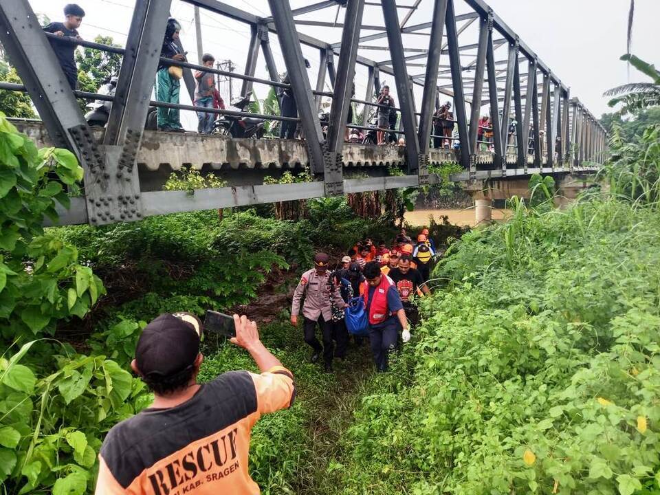 evakuasi bocah hilang solo