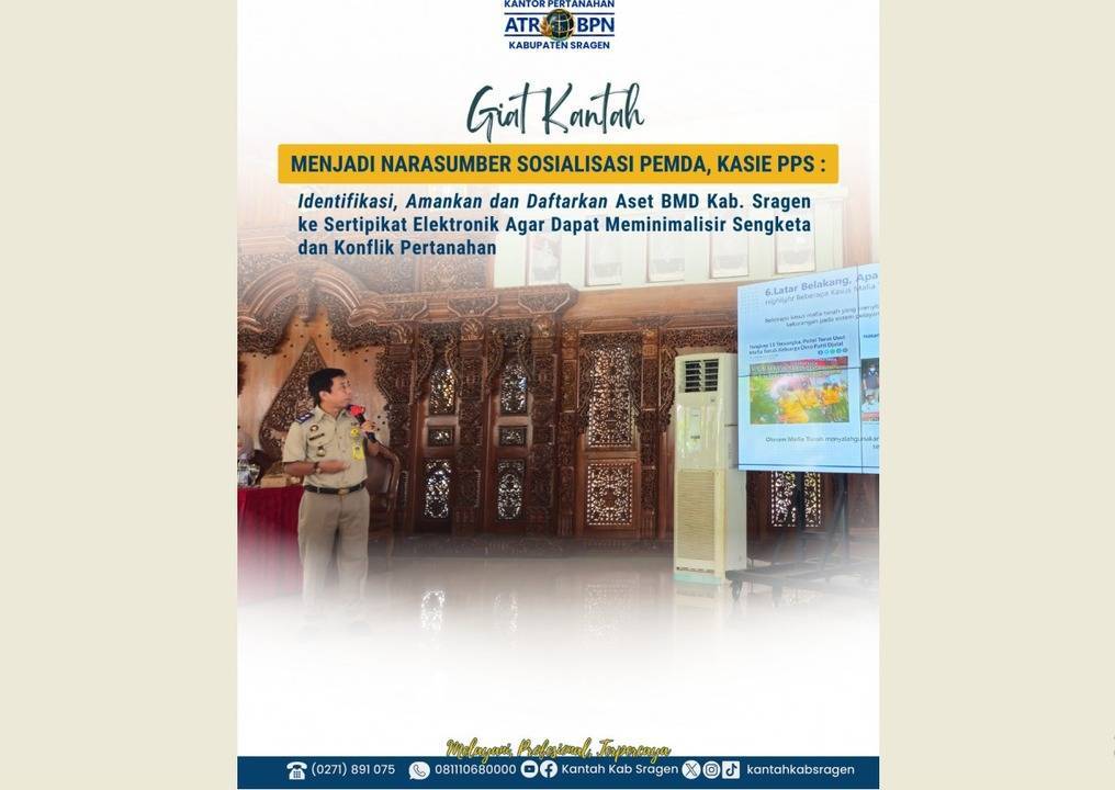 sosialisasi pertanahan