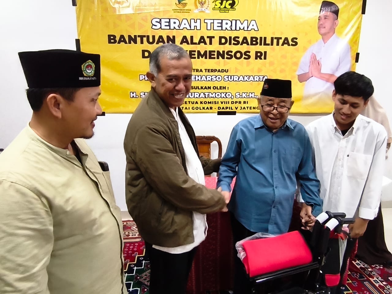 Penyaluran Bantuan Alat Bantu Disabilitas, Tekankan Gotong-Royong dan Kepedulian Sosial