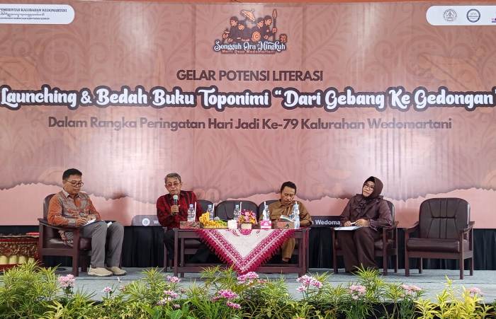 Wedomartani Lestarikan Tanaman Langka Lewat Buku “Dari Gebang ke Gedongan”