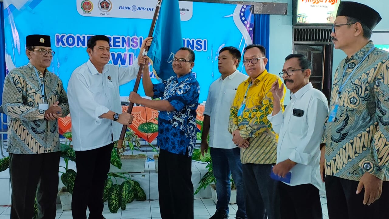 Hudono Kembali Pimpin PWI Provinsi Yogyakarta Periode 2025-2030