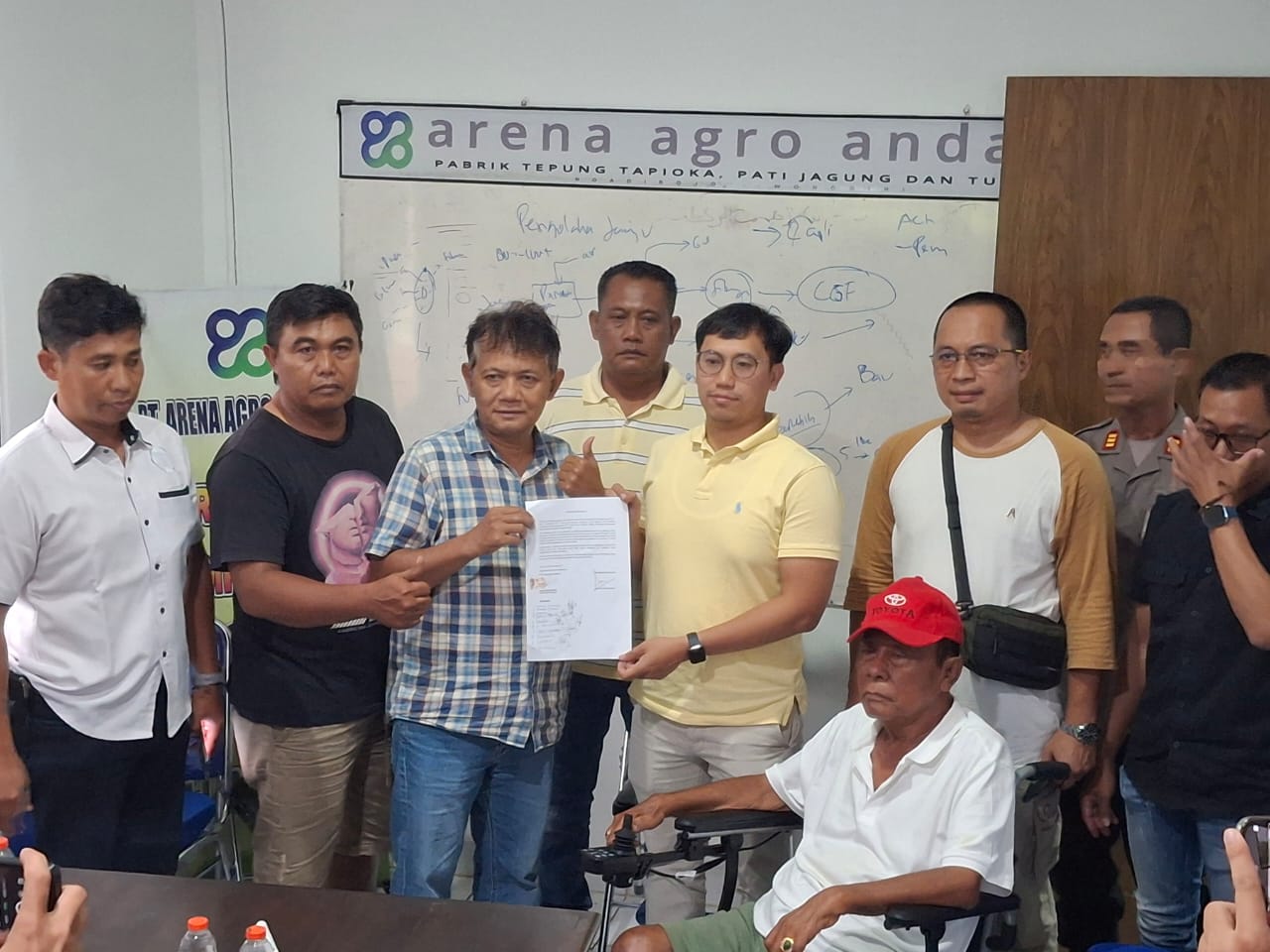 Warga 2 Kecamatan Geruduk Pabrik PT AAA Wonogiri, Protes Bau Limbah Menyengat Mirip Septic Tank Bocor!