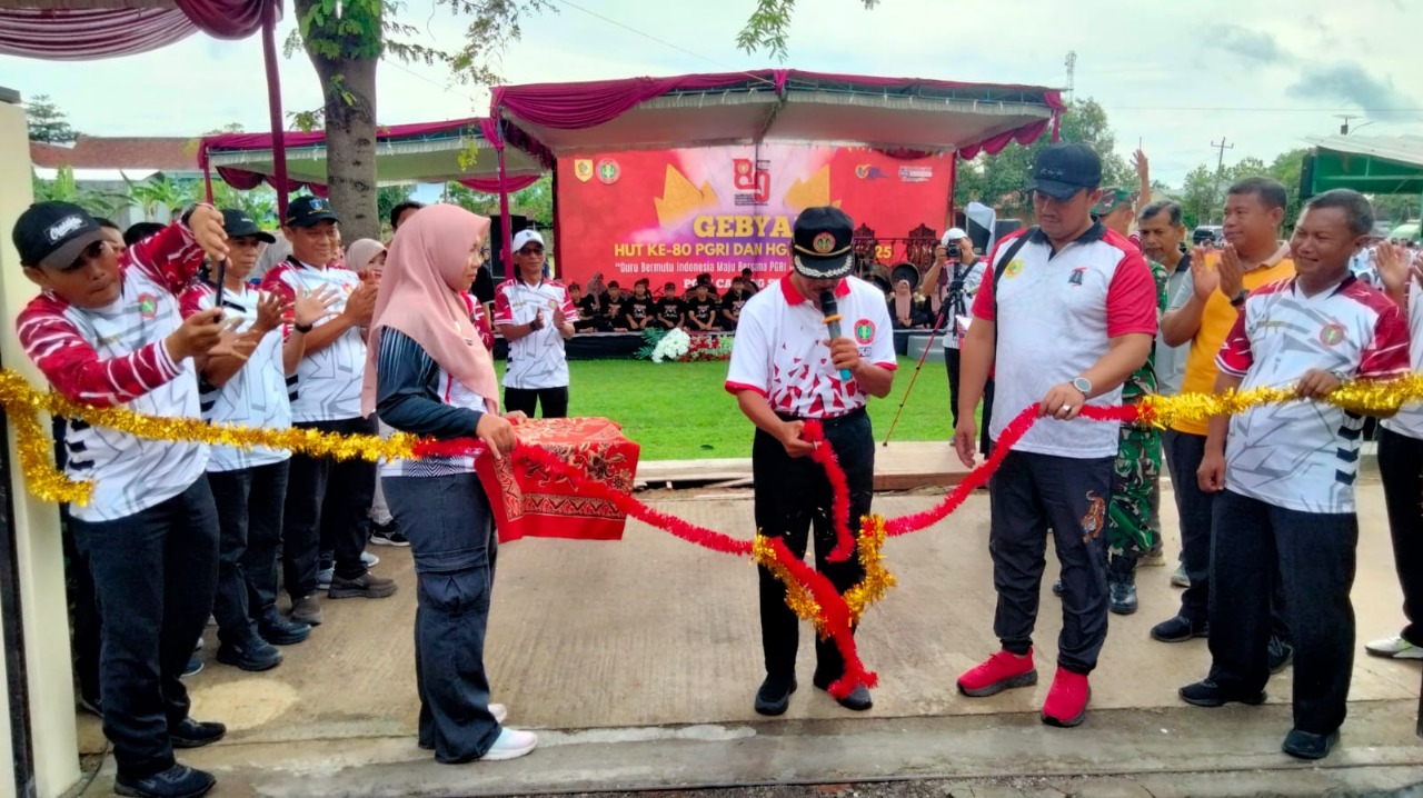 Selogiri Heboh! Peresmian Gedung Baru PGRI + Gebyar HUT ke-80 Pecah Banget, Guru Se-Selogiri Tumpah Ruah Rayakan Momen Bersejarah