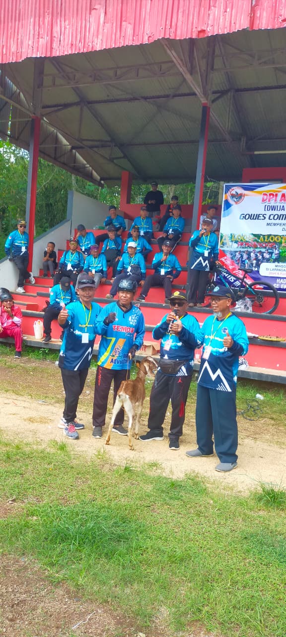 Gowes DPI Batuwarno Meledak! Sepeda Gunung hingga Kambing Ludes Diborong Peserta